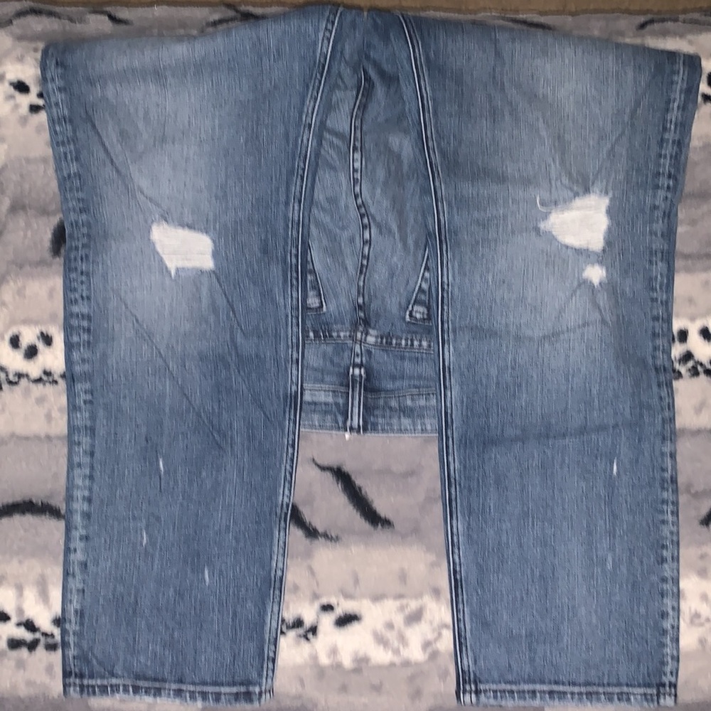 rag & bone DRE Low-Rise Slim Distressed Boyfriend Jeans — 31 - Picture 3 of 14